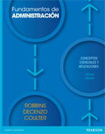 Libro | Fundamentos de administración | Autor:Robbins | 8ed | Libros de Administración