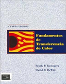 Libro | Fundamentos de transferencia de calor | Autor:Incropera | 4ed | Libros de Ingeniería